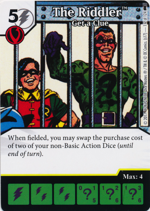 The Riddler - Get a Clue (Card Only)