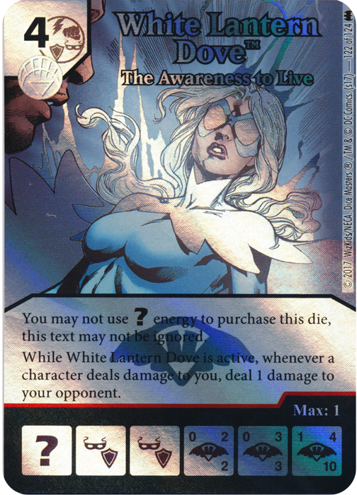 White Lantern Dove - The Awareness to Live (Card Only)