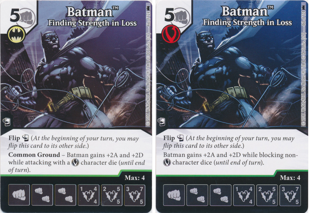 Batman - Finding Strength in Loss (Die and Card Combo)