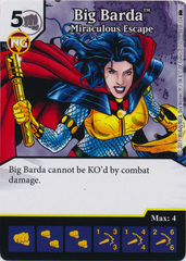 Big Barda - Miraculous Escape (Die and Card Combo)