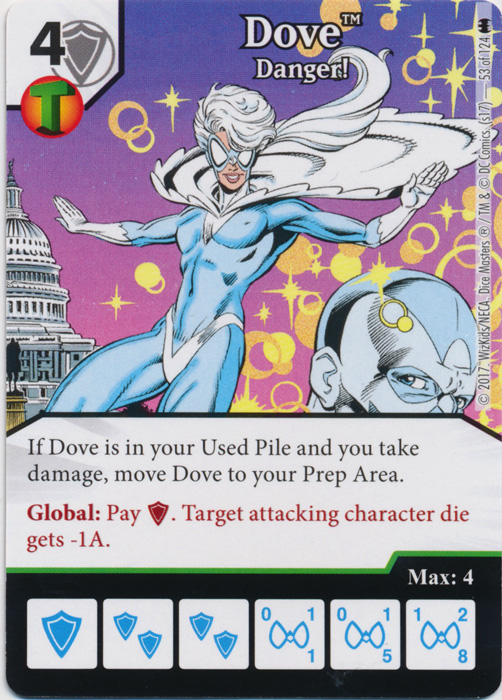 Dove - Danger! (Die and Card Combo)