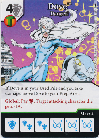 Dove - Danger! (Die and Card Combo)