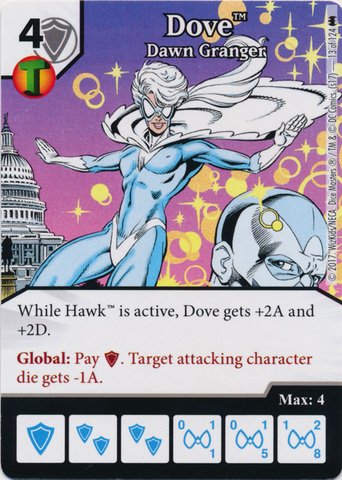 Dove - Dawn Granger (Die and Card Combo)