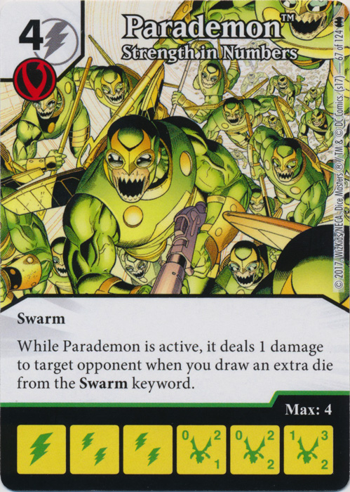 Parademon - Strength in Numbers (Die and Card Combo)