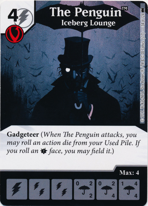 The Penguin - Iceberg Lounge (Die and Card Combo)