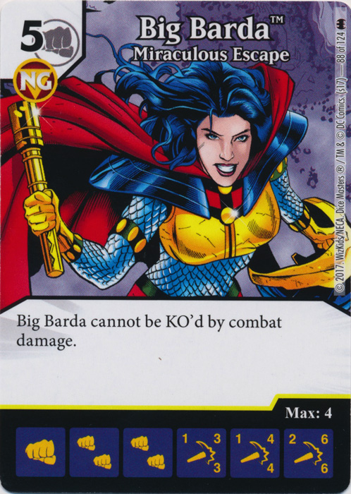 Big Barda - Miraculous Escape (Card Only) - Foil