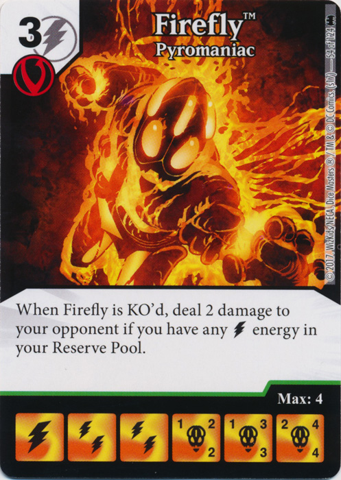 Firefly - Pyromaniac (Card Only) - Foil