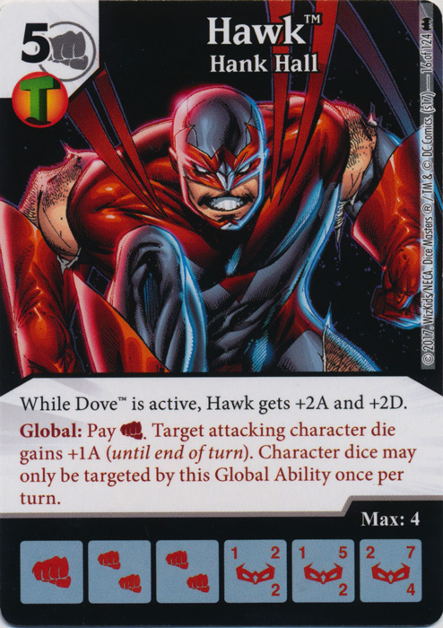 Hawk - Hank Hall (Card Only) - Foil