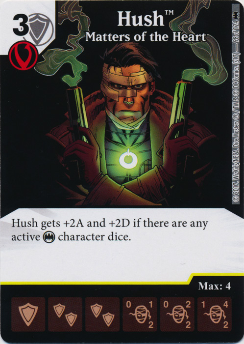 Hush - Matters of the Heart (Card Only) - Foil