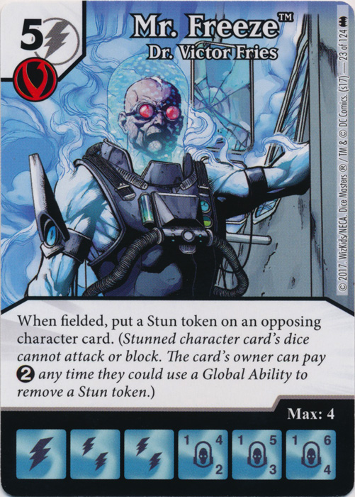 Mr. Freeze - Dr. Victor Fries (Card Only) - Foil