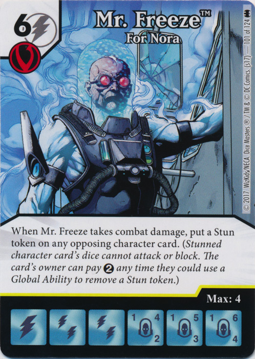 Mr. Freeze - For Nora (Card Only) - Foil