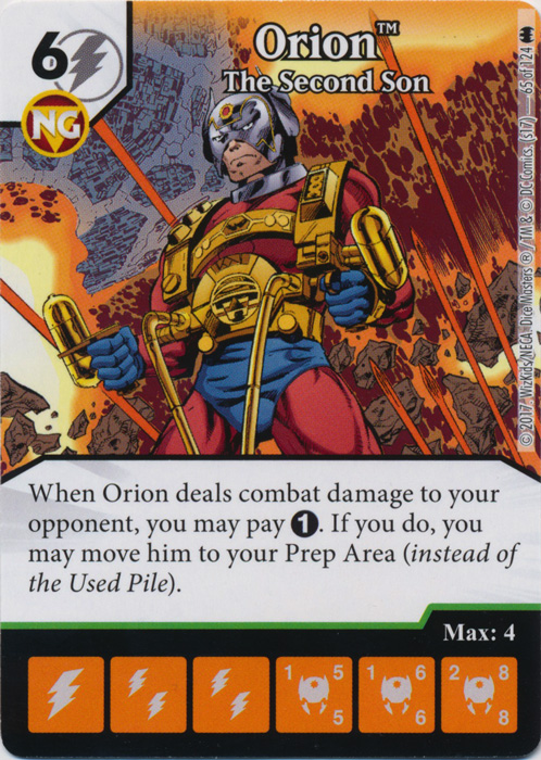 Orion - The Second Sun (Card Only) - Foil