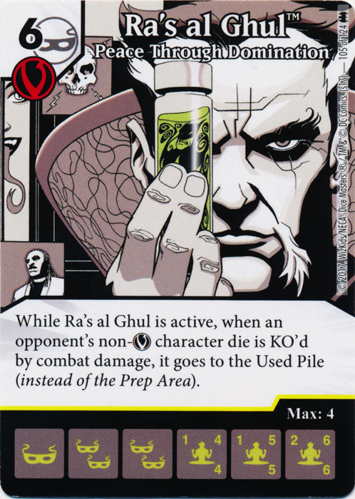 Ras al Ghul - Peace Through Domination (Card Only) - Foil
