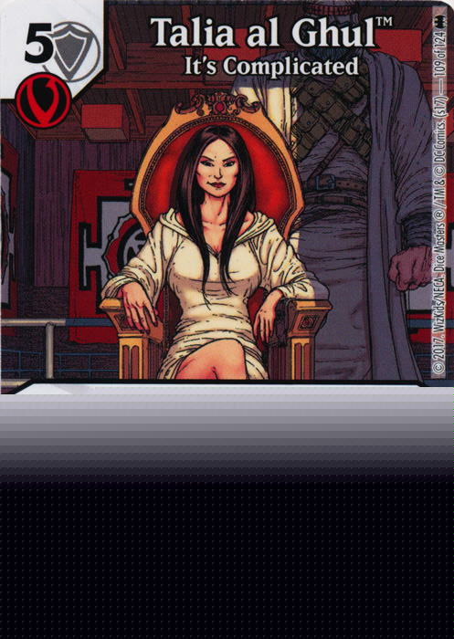 Talia al Ghul - Its Complicated (Card Only) - Foil