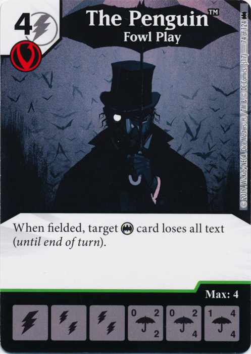 The Penguin - Fowl Play (Card Only) - Foil