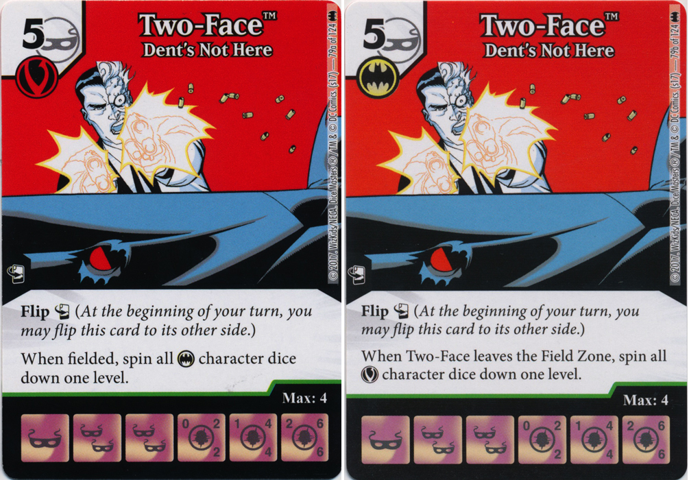 Two-Face - Dents Not Here (Card Only) - Foil