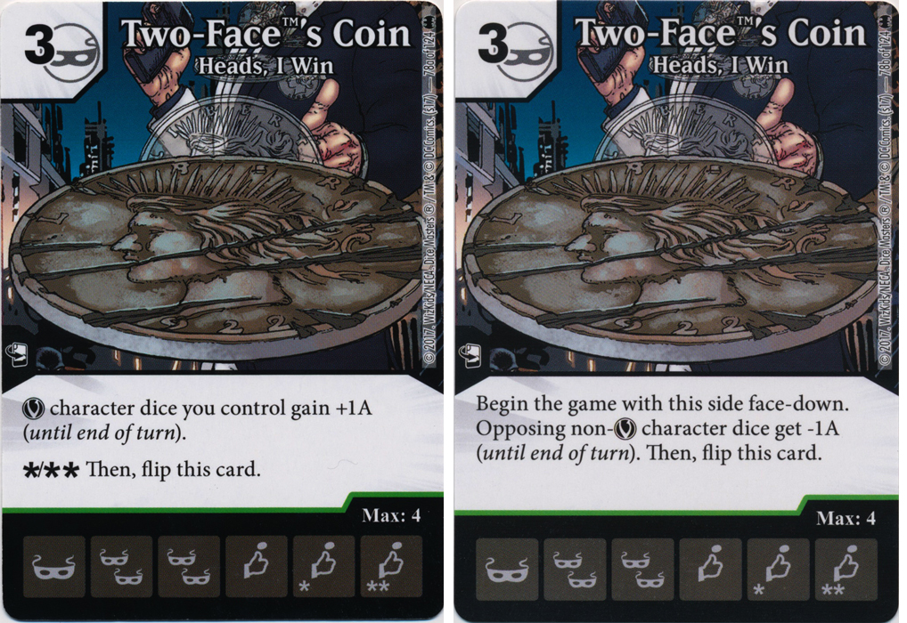 Two-Faces Coin - Heads, I Win (Card Only) - Foil