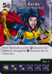 Big Barda - Spare the Mega-Rod (Die and Card Combo) - Foil