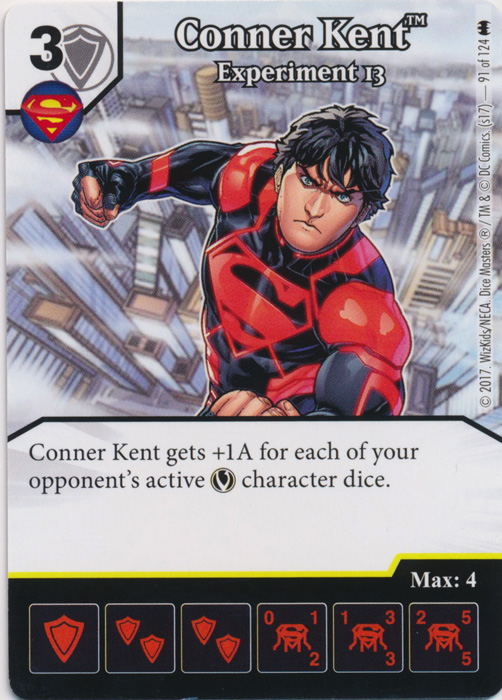 Conner Kent - Experiment 13 (Die and Card Combo) - Foil