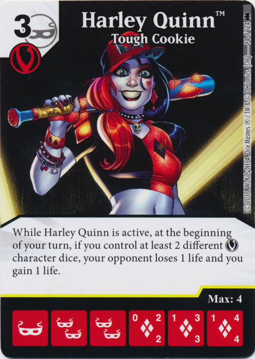 Harley Quinn - Tough Cookie (Die and Card Combo) - Foil
