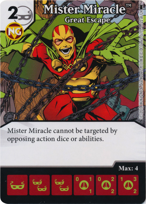 Mister Miracle - Great Escape (Die and Card Combo) - Foil