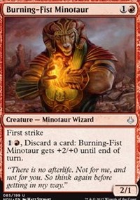 Burning-Fist Minotaur - Foil