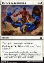 Djeru's Renunciation - Foil