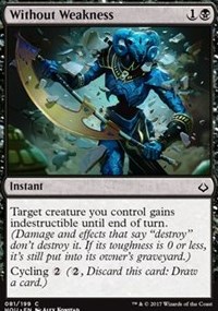 Without Weakness - Foil