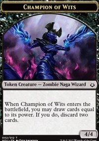 Champion of Wits Token