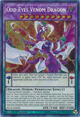 Odd-Eyes Venom Dragon - BLLR-EN006 - Secret Rare - 1st Edition