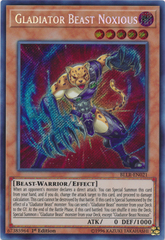 Gladiator Beast Noxious - BLLR-EN021 - Secret Rare - 1st Edition