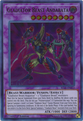 Gladiator Beast Andabata - BLLR-EN022 - Ultra Rare - 1st Edition