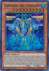 Zaphion, the Timelord - BLLR-EN032 - Ultra Rare - 1st Edition