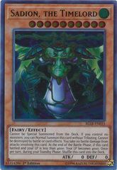 Sadion, the Timelord - BLLR-EN033 - Ultra Rare - 1st Edition