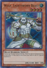 Wulf, Lightsworn Beast - BLLR-EN039 - Ultra Rare - 1st Edition