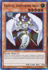 Celestia, Lightsworn Angel - BLLR-EN040 - Ultra Rare - 1st Edition