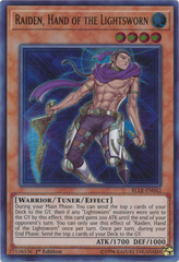 Raiden, Hand of the Lightsworn - BLLR-EN042 - Ultra Rare - 1st Edition