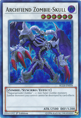 Archfiend Zombie-Skull - BLLR-EN058 - Ultra Rare - 1st Edition