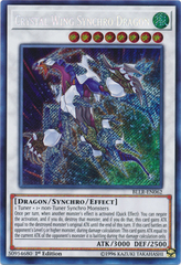 Crystal Wing Synchro Dragon - BLLR-EN062 - Secret Rare - 1st Edition