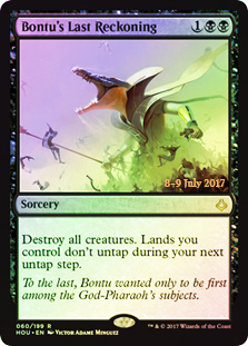 Bontus Last Reckoning - Foil - Prerelease Promo