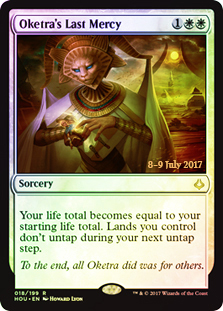 Oketras Last Mercy - Foil - Prerelease Promo