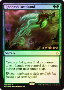 Rhonass Last Stand - Foil - Prerelease Promo