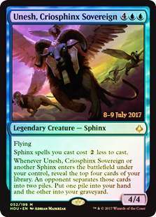 Unesh, Criosphinx Sovereign - Foil - Prerelease Promo