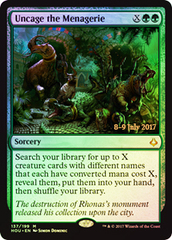 Uncage the Menagerie - Foil - Prerelease Promo