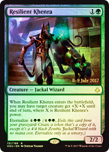 Resilient Khenra - Foil - Prerelease Promo