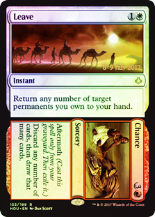 Leave // Chance - Foil - Prerelease Promo