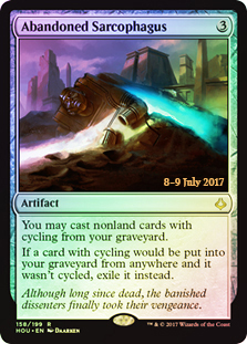 Abandoned Sarcophagus - Foil - Prerelease Promo