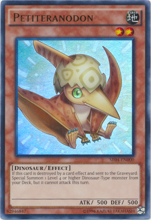 Petiteranodon - SR04-EN000 - Ultra Rare - Unlimited Edition