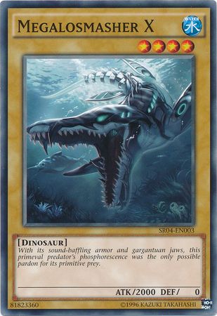 Megalosmasher X - SR04-EN003 - Common - Unlimited Edition