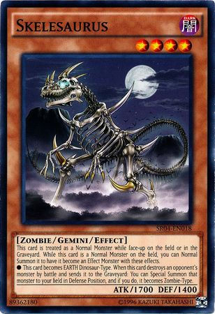 Skelesaurus - SR04-EN018 - Common - Unlimited Edition